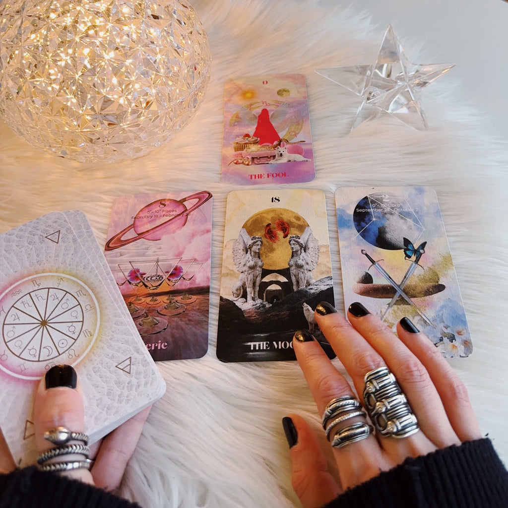 tarot reading with the astrochemical tarot